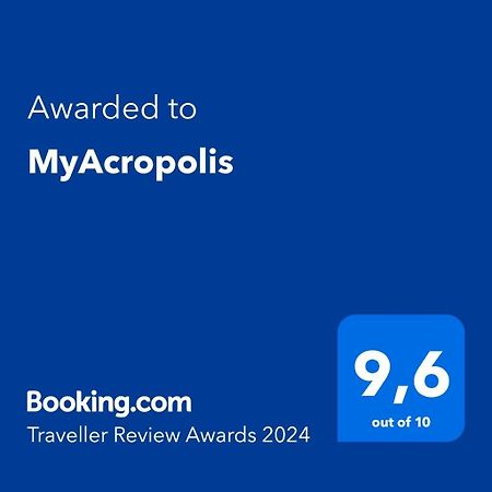 Apartamento Myacropolis Atenas Exterior foto